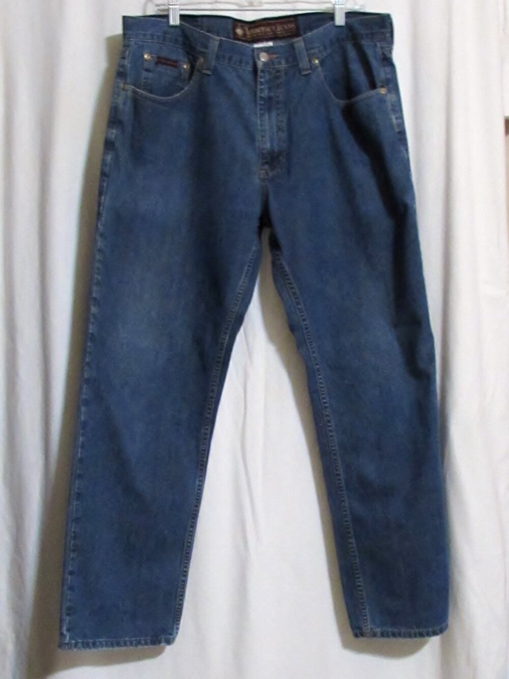 Mens TERRITORY AHEAD Relaxed Fit Straight Leg Jeans Pants 38 X 32 ORIG $89